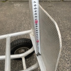 アルミ、二輪台車、運搬車の画像