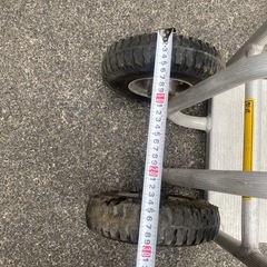 アルミ、二輪台車、運搬車の画像