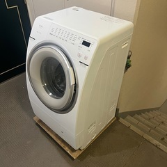 ⑥未使用に近い　2025年製　山田電気　ドラム式洗濯乾燥機　ロロの画像