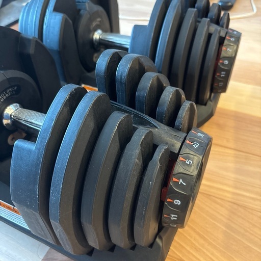 可変式ダンベル40kg×2