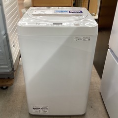 【取りに来られる方限定】SHARP 全自動洗濯機 4.5kg 2021年製の画像