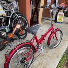 【折り畳み自転車】【20インチ】【管理番号11910】の画像