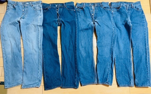 リーバイス501xx デニムジーンズ パンツ 4本セット w31 L32 古着90s 00s