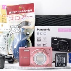 Wi-Fi内蔵！Panasonic LUMIX SZ10★可愛いピンク★美品  1ヶ月動作補償あり！ 安心のゆうパック代引き発送！ 送料、代引き手数料無料！の画像