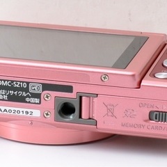 Wi-Fi内蔵！Panasonic LUMIX SZ10★可愛いピンク★美品  1ヶ月動作補償あり！ 安心のゆうパック代引き発送！ 送料、代引き手数料無料！の画像