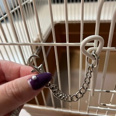 【決まりました】小動物ゲージ（中古）難ありの画像