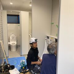 駅やスポーツ施設工事の職人・現場管理の画像