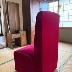 昭和レトロ　椅子の画像