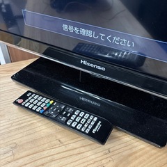 ハイセンス 39インチ 液晶テレビ リモコン付きの画像
