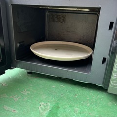 【YAMAZEN】電子レンジ　黒　ブラック　通電確認okokの画像