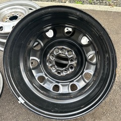 スチールホイール　鉄チン　15インチ　ホイールの画像