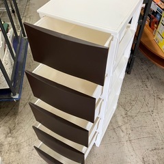 I2510-451 スリム5段チェスト 中古の画像