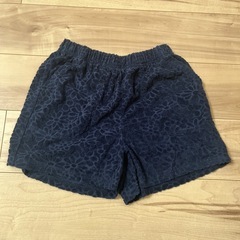 GU花柄パジャマ上下セット Mサイズの画像