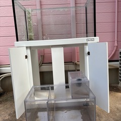 [引退品]オーバーフロー水槽➕水槽台セット(再販)の画像