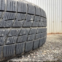 【プリウス用】スタッドレスタイヤ4本セット BRIDGESTONE ICEPARTNER 205/60R16（2016年製）の画像