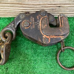 【SIW】EAGLE CLAMP イーグルクランプ G-600Kg WL120-600Kg 横吊り用クランプ ①【現状渡し品】の画像