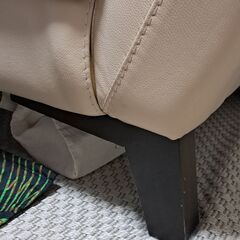 レザーソファ　無料です。あげます。の画像
