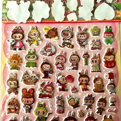 ラブブ ぷくぷくシールの画像