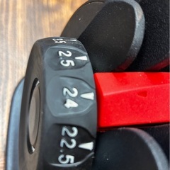 可変式ダンベル 2.5kg～24kg ダイヤル式 15段階調整 2個セットの画像