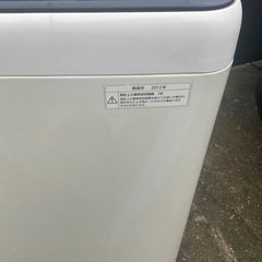 パナソニック洗濯機　4.5キログラム　保証1ヵ月付　動作確認済商品の画像