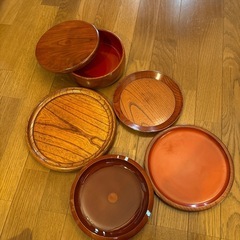 木曽漆器各種 の画像