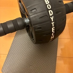 3点ディップスタンドプッシュアップバーアブローラーの画像