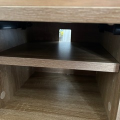 テレビボード テレビ台  無垢 フラップ扉 北欧風の画像