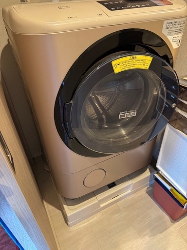 日立ドラム式電気洗濯乾燥機　BD-NX120AL
