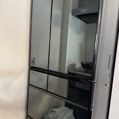 日立冷蔵庫r-wx6200g x 615l真空ちるどチルドの画像