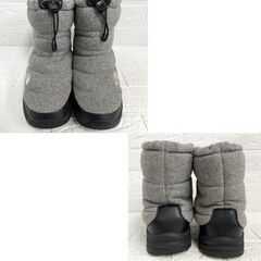 THE NORTH FACE ノースフェイス 25cm グレー ヌプシ ブーティーウール ブーツ NF51878 ☆ 札幌市 白石店 の画像