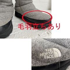 THE NORTH FACE ノースフェイス 25cm グレー ヌプシ ブーティーウール ブーツ NF51878 ☆ 札幌市 白石店 の画像