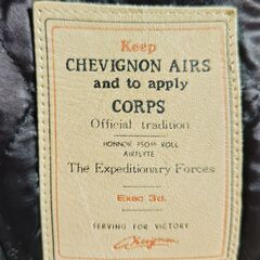 CHEVIGNON 黒本革 革ジャンの画像