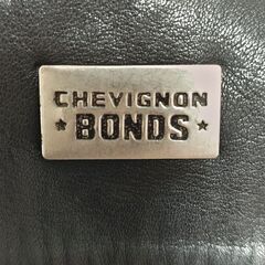 CHEVIGNON 黒本革 革ジャンの画像