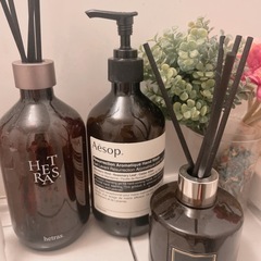 激安処分SALE✨Aesopハンドソープ&🇰🇷hetras&kundalディフューザー空容器&他バスグッズ22点セット♥️の画像