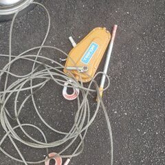 木を引っ張る道具です。値下げしました。15000円から10000円変更の画像