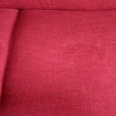 赤色ソファー＊約横180×奥77×高さ40の画像