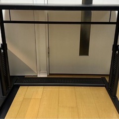 バウヒュッテ 昇降式PCデスク BHD-1000M　キーボードスライダーセットの画像