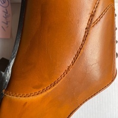 ③未使用品　紳士靴　本革ブラウン　28.0cmの画像