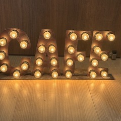 インテリア　カフェライトの画像