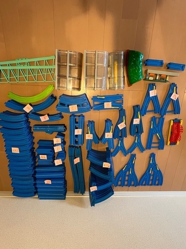 プラレール　レールパーツ大量