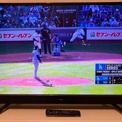 【美品】2020年製　MAXZEN　43V型　地上・BS・110度CSデジタル　4K対応液晶テレビ　JU43SK03の画像