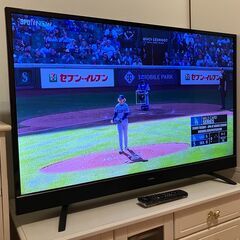 【美品】2020年製　MAXZEN　43V型　地上・BS・110度CSデジタル　4K対応液晶テレビ　JU43SK03の画像