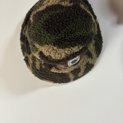 モコモコ*.ﾟカモフラ柄バケハ50～52cmの画像