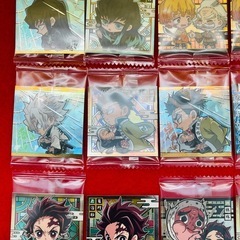 鬼滅の刃 ウエハース ディフォルメシール 19枚セット 竈門炭治郎 胡蝶しのぶの画像