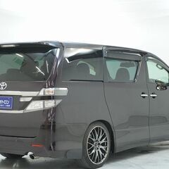 【自社ローン対応】トヨタ ヴェルファイア 　２．４Ｚ　車高調　後席モニター　両側電動スライドドアの画像