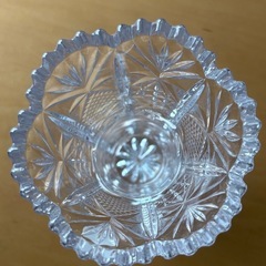 [新品未使用]SOGA クリスタル花瓶 高さ21cm 箱付き 新品未使用の画像