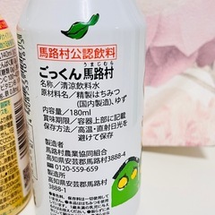 飲料水　飲み物　5点まとめ　チョコラBB スパークリング　4本　ごっくん馬路村　1本の画像