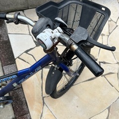 18インチ補助輪付　キッズじてんしゃ自転車の画像