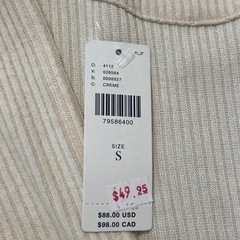 未使用　アンソロポロジー　ニットの画像