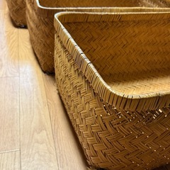 【お譲りします】かご4つの画像